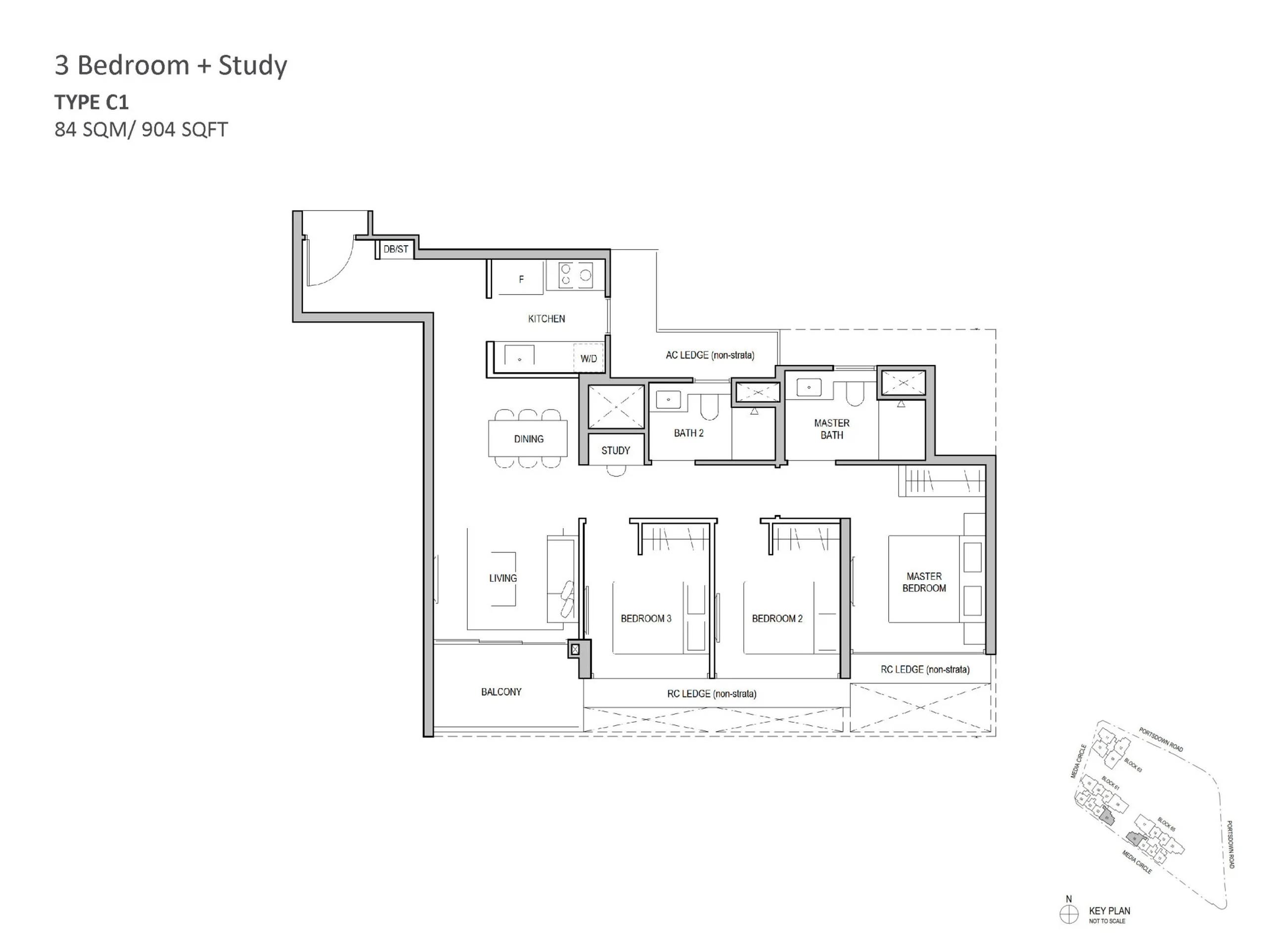 Bloomsbury Residences floorplan